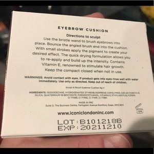 Iconic London Makeup - BNIB Iconic London Eyebrow Cushion in Medium Iconic London Makeup - BNIB Iconic London Eyebrow Cushion in Medium